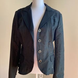 Vassalli fashion black jacket